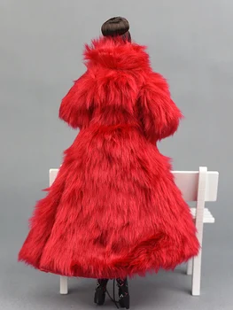 Boneca brinquedo casaco de pele vermelha Blusão para Fr2 ST bonecas BBI340
