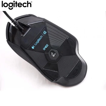 Original Logitech G402 Hyperion Fúria FPS Mouse para Jogos com Ótico de 4000DPI de Alta Velocidade de Fusão do Motor de Jogo do Rato Vários office