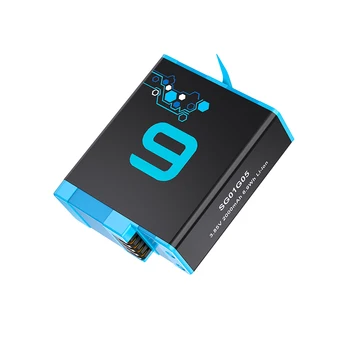 GoPro 9 Bateria e Ir pro Herói 9 USB Inteligente Display Digital Carregador Rápido Para GoPro Hero 9 Esporte Bateria da Câmera Accessorie
