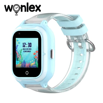 Wonlex KT23 Smart Watch Criança Relógio da Câmara Grande-Bateria GPS-wi-FI Rastreador Tomar-Vídeo 4G Crianças Impermeável Bebê SOS Anti-perda de Relógios
