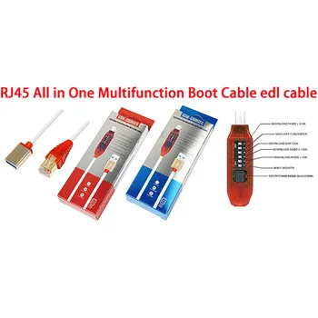 Micro USB RJ45 Multifunções de inicialização tudo em 1 cabo para a Qualcomm EDL/DFC/9008 suporte de Modo de carga rápida MTK/SPD Z3X caixa de octopus box