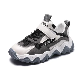 ULKNN Tênis para meninas meninos 2020 primavera novos sapatos infantis para crianças do bebê versão coreana casuais sapatos de sapatos da maré estudante