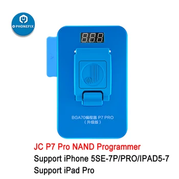 JC P7 Pro BGA70 Nand Programmer for iPhone 5SE-7P NAND de Leitura Módulo de Gravação Para o IPAD 5-7 Um Botão NAND Ler Escrever a Reparação do Erro
