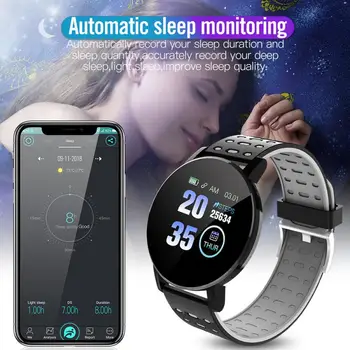 Moda Smart Watch 2020 para Homens e Mulheres de Esportes Relógios de Pressão Arterial Smartwatch de Fitness Tracker WhatsApp Digital relógio de Pulso
