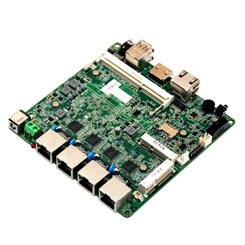 Bay Trail CPU J1900 4 LAN placa-Mãe do Servidor de rede da placa mãe