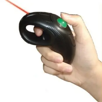 2.4 G sem Fio Trackball Mouse Mini-Portátil Polegar-Controlada do Ar Mouse para PC Portátil