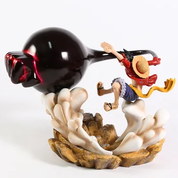 Uma Peça de Engrenagem Terceira Monkey D Luffy Batalha Versão de PVC Modelo Figura Coleção de Brinquedos Estátua