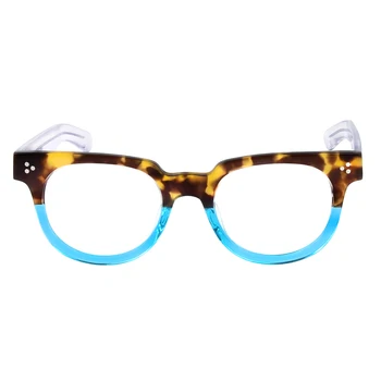 Alta Qualidade de Acetato de Óculos Redondos Quadro de Homens de Óculos de grau Retro Mulheres Óptico Espetáculo Quadro OV5358