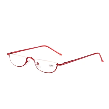 Zilead Clássico Pequeno-armação de Óculos de grau Delicadas, Elegantes Primavera de Luz de Placas de Aço Portátil Presbiopia Óculos Para Homens e Mulheres