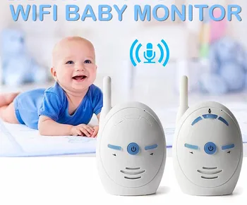 Monitor do bebê sem Fio wi-fi Criança Walkie-Talkie de Áudio de Rádio Babá intercome bebê telefone Portátil elétrico Babá do bebê da câmara
