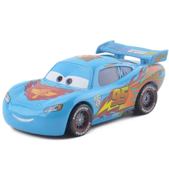 A Disney Pixar Cars 3 De Metal Fundido Brinquedo Do Carro Do Relâmpago McQueen Preto Strom Jackson 1:55 Modelos De Figuras De Crianças Brinquedos De Presente De Aniversário