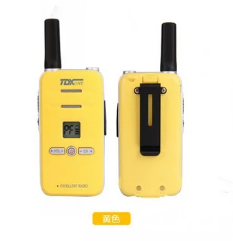 Novo Mini TDXONE TD-Q7 Walkie Talkie 5W 16CH UHF400-480MHz 7 Cores Handhelds Conveniente, Apropriado para o Baofeng Uv-5r UV82 de Rádio Cb