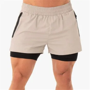 Musculação Corredores shorts Slim fit shorts de camuflagem Cavallari Verão de fitness nova shorts da Moda Respirável, de secagem rápida e academias