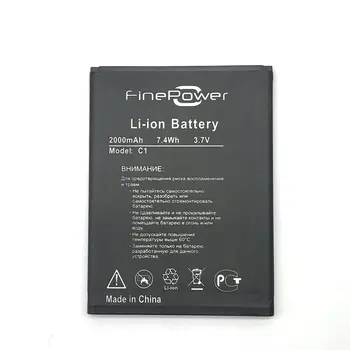 Novo de Alta Qualidade Nova Multa de Energia C1 Bateria para FinePower C1 Telemóvel em stock