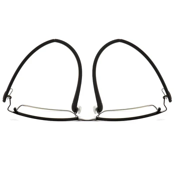 P9960 Homens de Titânio Liga de Óculos de Moldura para os Homens de Óculos IP Eletrodeposição de Material de Liga,Completo Rim e Meio Aro