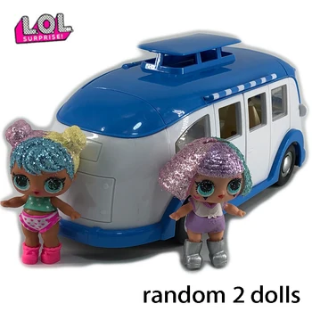 LOL surpresa bonecas Original LoL Bonecas de Avião carro Conversível Piquenique brinquedos modelo de ação que isso rsrs figura presentes de aniversário para menina