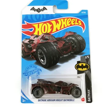 2021-8 Hot Wheels Carros do BATMAN ARKHAM CAVALEIRO BATMÓVEL 1/64 Metal Diecast Carros de Recolha de Brinquedos Veículo Para o Presente