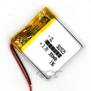 10Pcs 3.7 V bateria Recarregável de 300mAH 502525 Li-íon de lítio do Polímero do Li-íon da Bateria para o Brinquedo em seu GPS mp3 mp4 alto-Falante Leitor Gravador de Câmera