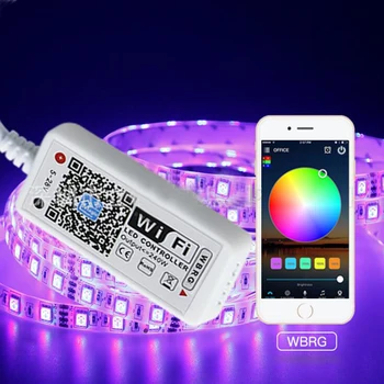 Wi-FI Controlador LED DC 5V-28V aplicativo Móvel inteligente Com Android, IOS APP Controlador de controlador de Escurecimento