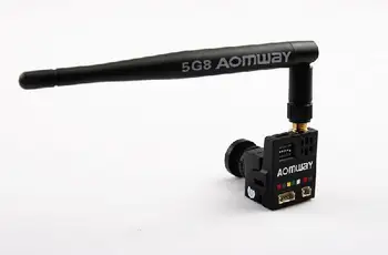 AOMWAY 5.8 G 32CH 200mW/V Transmissor (VTX) + 700-linha HD da Camera 2-em-1 para o racing mini multicopter