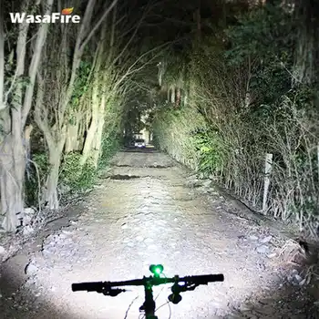 WasaFire 40000lm Luz de Moto 16*XML T6 lâmpada de LED 3 Modos de Luz dianteira da Bicicleta Farol de Acessórios de Moto para andar de Bicicleta ao ar livre da lâmpada