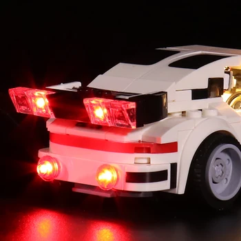 Conjunto de Luz de LED Para LEGO 75895 velocidade série 911Turbo3.0 blocos de carro (só a luz do kit incluído)