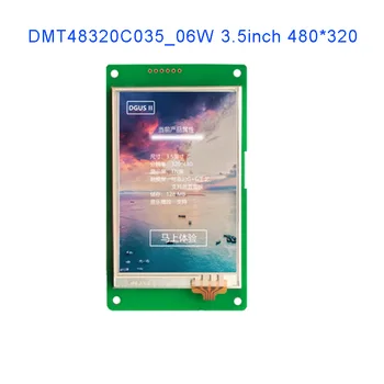 DMT48320C035_06WN DMT48320C035_06WT DGUS II inteligente TFT lcd módulo de 3,5 polegadas Dwin