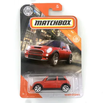 03 MINI COOPER S Carros Matchbox 1:64 Carro de Metal Fundido de Liga de um Modelo de Carro de Brinquedo Veículos