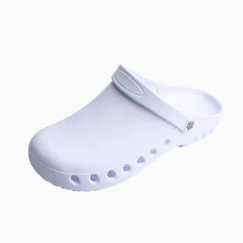 Verão Hospital Operacional Sapatos de Trabalho Macio Médica Cirúrgica Sapato Médico Enfermeiro antiderrapante Esfoliação Tamancos Laboratório de Chinelo Calçados Flip Flop