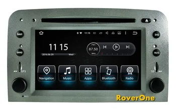 Para a Alfa Romeo 147 GT Android 7.1 Autoradio Carro Player de Multimídia de Rádio gravador de DVD de Navegação GPS Sat Navi Mídia MirrorLink