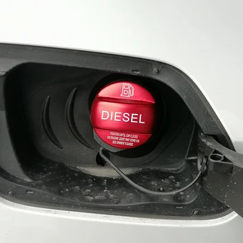 Gasolina Diesel Tanque de Combustível Decoração de Capa de acabamento para VW Polo Golf Jetta Arteon Passat B8 Acessórios