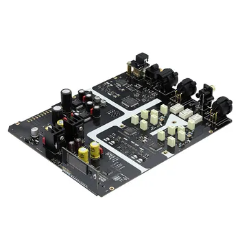 SMSL VMV D1 2*ES9038PRO High-end DAC 32Bit/768KHZ DSD512 USB/OPT/COAXIAL/EBU, RCA/saída XLR de hi-fi de Decodificador
