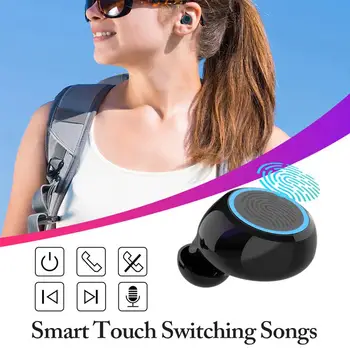 Original fone de ouvido sem Fio M11 TWS Bluetooth 5.0 In-ear Fone de ouvido Redução de Ruído Aparelhagem hi-fi IPX7 Esporte Impermeável Fone de ouvido bateria de 3.300 MAh