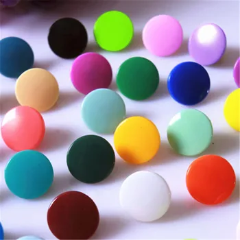 Cor da mistura de 500 unidades vendidas KAM T5 snap botões de acessórios de vestuário, de um total de 25 cores