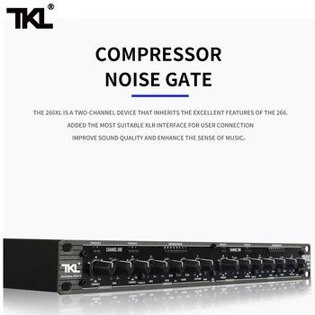 TKL sistemas de som equipamento de dj de áudio Profissional de precisão maximizer de canal duplo compressor limitador 266XL alto-falante limitador