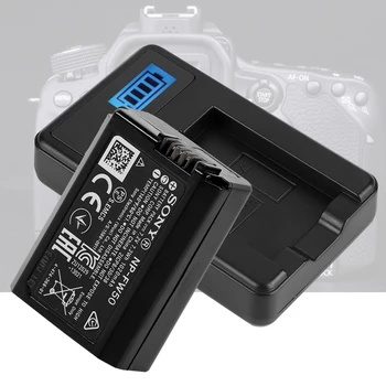 NP-FW50 Bateria Carregador de LCD Único Carregador USB para Sony Alpha A6000 A6300 A6500 A7r A7 Carregador de Bateria do Navio da Gota