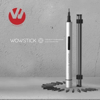 Wowstick 1p+ Tente chave de Fenda Elétrica De 20 Bits Corpo de Alumínio Para xiaomi mijia DIY Kit de Ferramentas para Reparo do Telefone