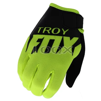 Venda Quente Troy Fox Ranger Luvas De Ciclismo De Montanha De Bicicleta Todo-O-Terreno De Motocross Moto Preta Luvas Cor-De-Rosa
