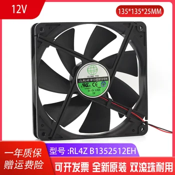 GLOBE Fan RL4Z B1352512EH 12V DE 0,5 13,5 cm da Fonte de Alimentação do PC Caso a Ventoinha de Resfriamento 135mm 135x135x25mm cooler