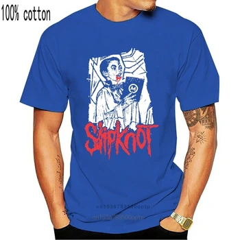 Slipknot Altar Menino Preto, T-Shirt Nova Banda Merch Elegante Camiseta Personalizada