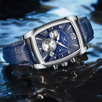 Homens luxo Assistir ONOLA 2020 Nova Moda Casual de Quartzo do Aço Inoxidável Relógios de Homens de melhor Marca de Relógio de Couro para homens