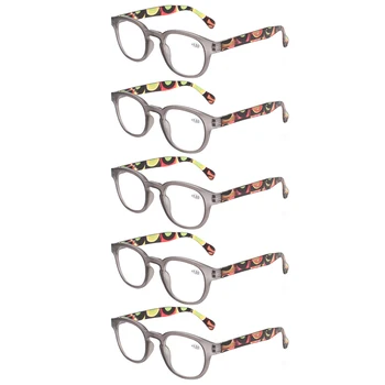 Moda, design impresso óculos de leitura para homens e mulheres mola dobradiça oval armações de óculos 1.0 1.5 2.0 2.5 3.0 4.0 ....