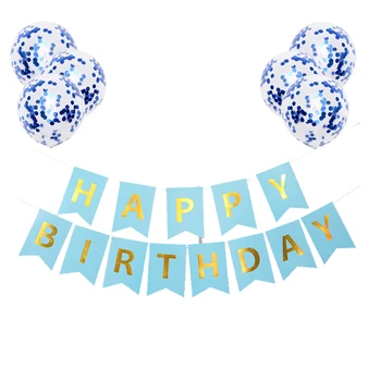 19/Monte Sinalizador (flare balão combinação de festa de aniversário, decorações de festa de aniversário, decorações de gás hélio para Confetes balões