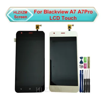 Para Blackview A7 A7Pro Display de LCD Com Tela de Toque Com Quadro de Substituição do conjunto do Digitador