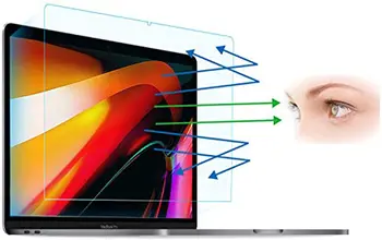 A Tela do Laptop de Protecção Capa para Apple Macbook Pro de 16 Polegadas A2141 Transparente Anti-Reflexo Protetor de Tela do Laptop