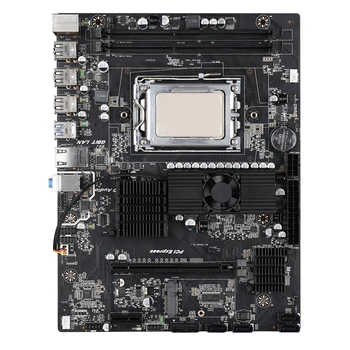 X89 Conjunto de Combinação Para AMD placa-Mãe Soquete G34 com AMD Opteron 6172 CPU+ Ventoinha do CPU suporte a Memória DDR3 SATA2 USB 3.0