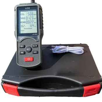 A Qualidade do ar Testador Detector de CO2 COVT Medidor e Detector de Carregamento USB de Temperatura E Umidade do Monitor do Dispositivo de Medição