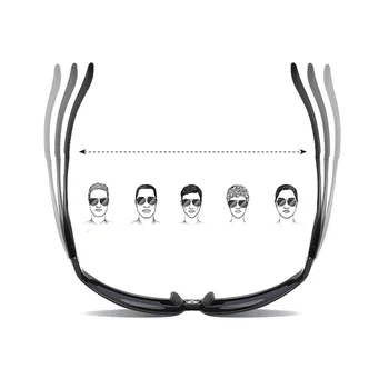 RALIZHE Novos Homens Polarizada Anti-reflexo Óculos de sol Para a Condução ao ar livre Óculos de Semi sem aro de Alumínio de Óculos de Sol Acessórios UV400