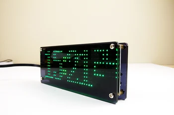 DIODO emissor de luz matricial relógio digital de produção de kit de relógio Eletrônico de kit diy kit de relógio