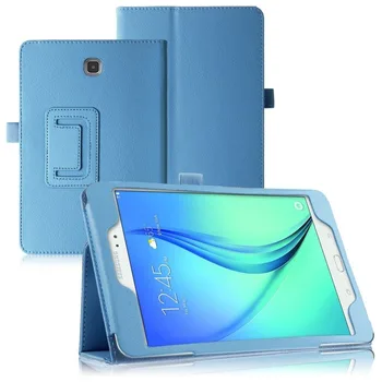 Virar Capa de Couro PU Case para Samsung Galaxy Tab 8,0 T350 T355 P350 P355 Caso de Tablet Dobrável Folio Stand Smart Cover